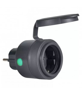Älypistoke LEDVANCE SMART+ WIFI COMPACT OUTDOOR PLUG EU IP44 4058075570979