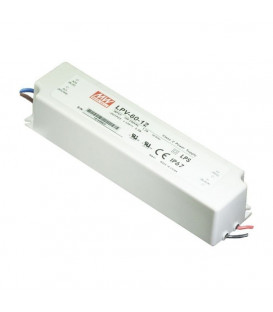 LED-muuntaja LPV-60-12 60W 12V 5,00A IP67 LPV-60-12.