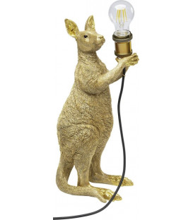Pöytävalaisin Animal Kangaroo Gold KA53706
